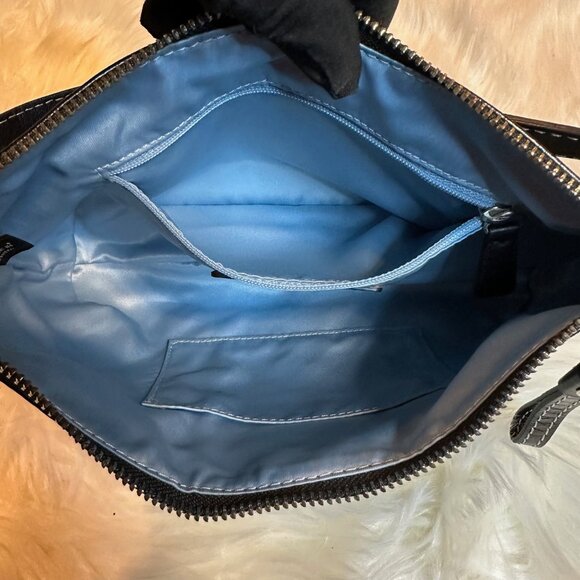 EUC Coach- Black Patent Leather Demi Crossbody Bag - Picture 12 of 13